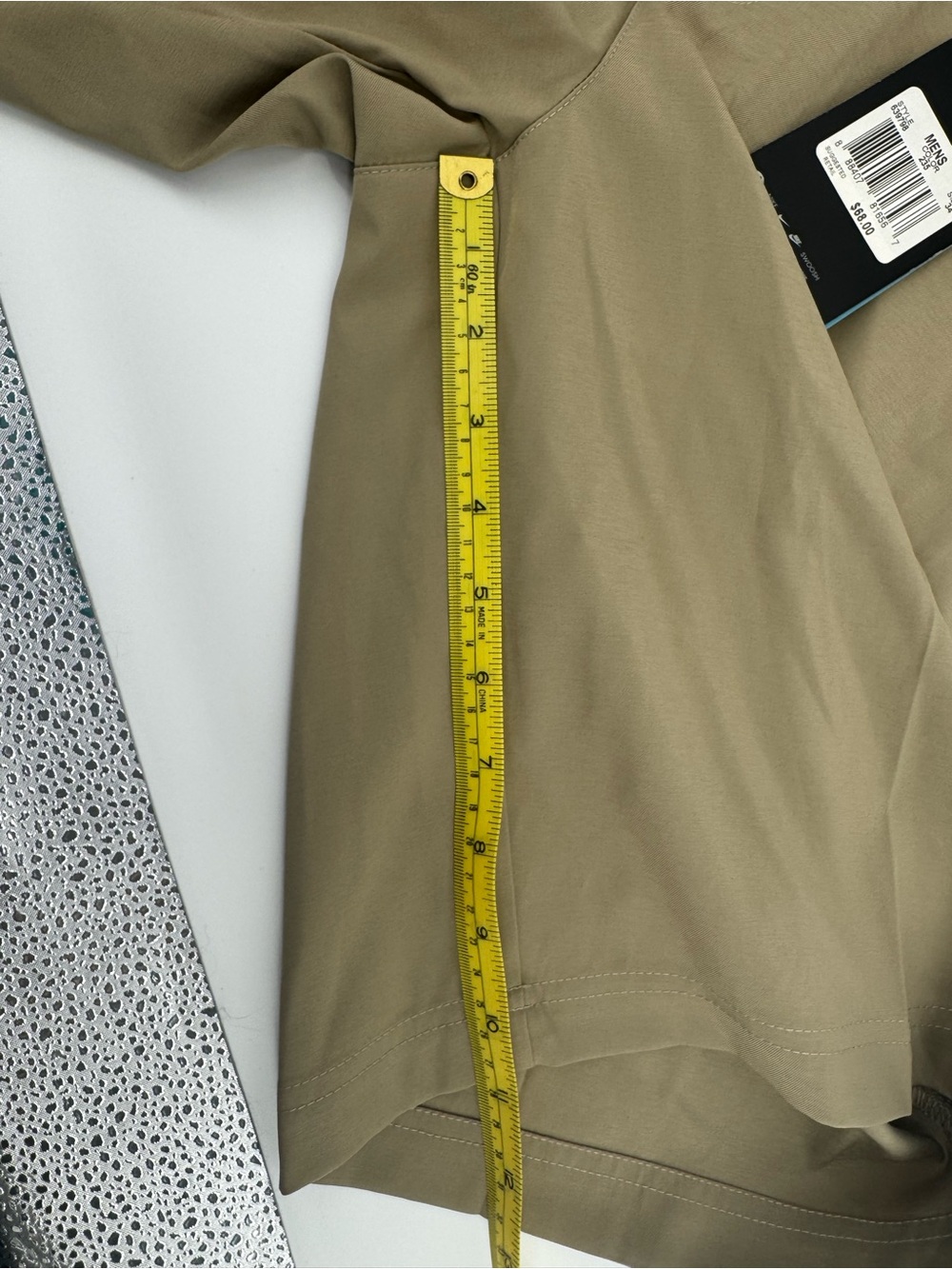 Nike Golf Men's Flat-Front performance Shorts olive drab Dri-fit size 34 NWT - Picture 5 of 9